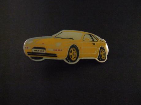Porsche 968 CS (Club Sport) sportwagen geel